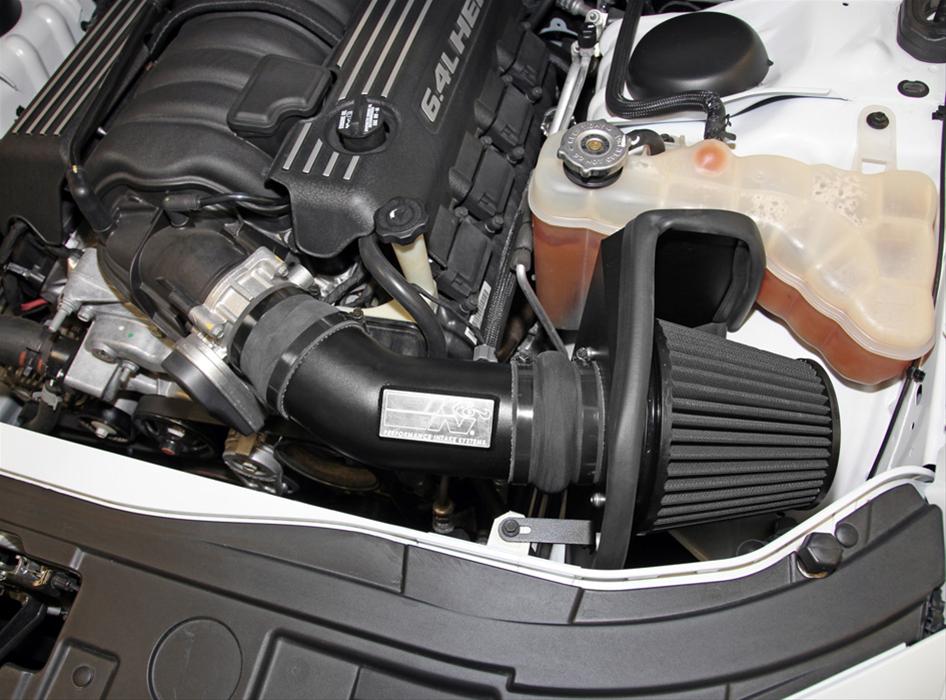 K&N Blackhawk Air Intake 11-up LX Cars 6.4L Hemi - Click Image to Close